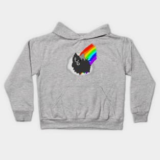 Across the Rainbow Bridge Kids Hoodie